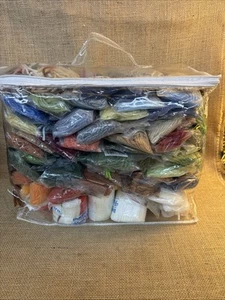 Huge lot Sunrise Bucilla Latch Hook Rug Yarn Craft Hobby 100% Acrylic YARN - Picture 1 of 11