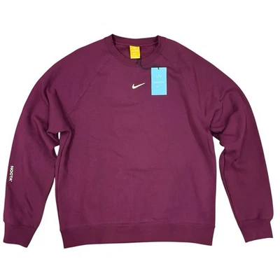 Sudadera Nike NOCTA Drake Rojo Granate Cuello Redondo, Talla XXL FN8160-638 Foto 1 de 3