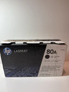Oryginalny OEM Sealed HP 80A Black CF280A LaserJet Open Box - zapieczętowana torba - Zdjęcie 1 z 2