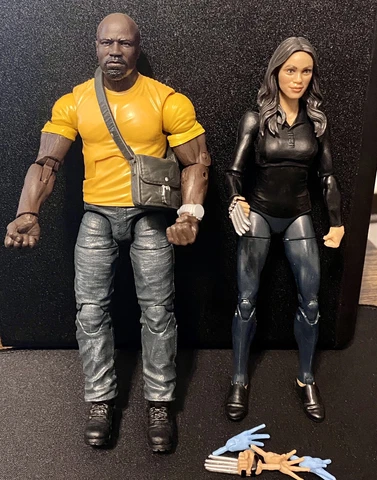 Marvel Legends LUKE CAGE & CLAIRE TEMPLE 2018 W/Accessories Cover