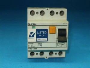 Clipsal F7-63/4/003 F7634003 Circuit Breaker - Picture 1 of 9