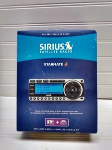 Sirius Starmate 4 Plug & Play Satellite Radio Receiver & Vehicle Kit - Picture 1 of 8