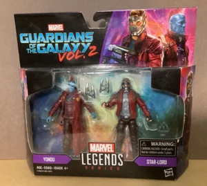 Marvel Legends Star-Lord & Yondu Guardians Of The Galaxy Vol. 2 4" Figures - Picture 1 of 3