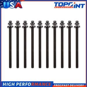 Fits 09 10 11 Pontiac G3 Wave 2009-2011 Cylinder Head Bolts Sets 1.6L l4 DOHC - Picture 1 of 8