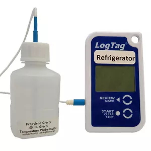 LogTag TRED30-16 VFC Vaccine Monitoring Kit Fridge & Freezer Calibration Cert - Picture 1 of 1