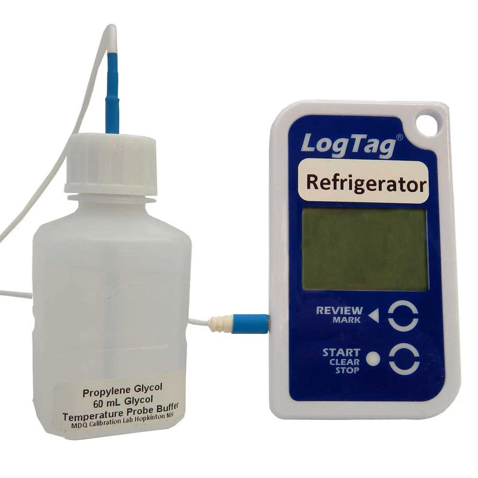 LogTag TRED30-16 VFC Vaccine Monitoring Kit Fridge & Freezer Calibration Cert