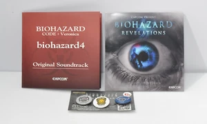 BIOHAZARD CORD Veronica REVELATIONS GAME SHOW CD Badge Set Resident Evil Capcom - Imagen 1 de 12