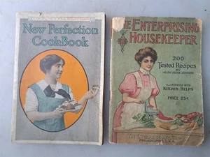 DUE Libretti Pubblicitari Cucina Enterprise Mfg. 1906 e nuova perfezione ca. 1905 - Foto 1 di 7