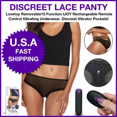 Lovetoy Panty Braga Vibrador De Control Remoto Recargable Discreta Regalo Sexy Foto 1 de 4