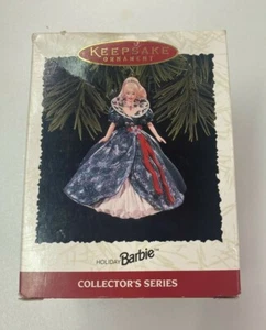 Hallmark Keepsake Ornament Holiday Barbie Collectors Series 1995 - Foto 1 di 6