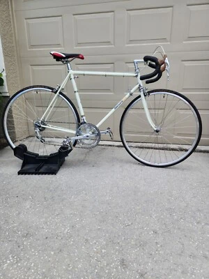 1970s Classic Montelatici / Campagnolo Nuovo Record Racing Bike w/ Olympic Bands - Image 1 of 4