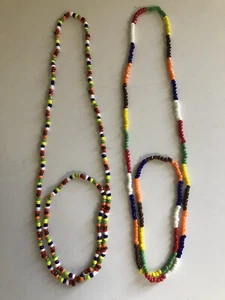 2 Halsbänder Religioso 7 Potencia 7 Afrikanische Mächte Bendecidos Y Preparado Santeria - Bild 1 von 2