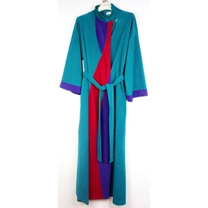 Maxi Vestido Elegante Vintage Vanity Fair Talla Mediana Años 70 ColorBlock Vellana - Imagen 1 de 12