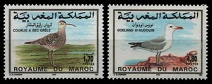 Marruecos 1994 - Mi-Nr. 1257-1258 ** - MNH - Pájaros / Pájaros - Imagen 1 de 1