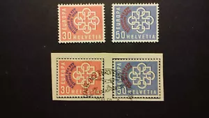 Svizzera n. 681/82 ** + timbrato (575) - Foto 1 di 1