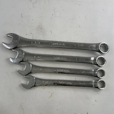 Husky 4 Pc Standard Wrench Lot 15/16 - 1  - 1 1/8  - 1 1/4 - Image 1 of 4