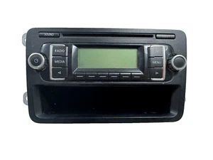 Autoradio VW Caddy Touran 1T Golf 5 6 Jetta Radio CD MP3 1K0035156A RCD210 - Picture 1 of 3