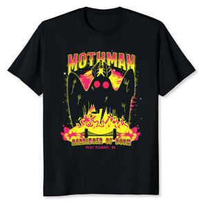 NEW LIMITED Mothman Harbinger Of Doom Funny Cute Cryptid Creature T-Shirt