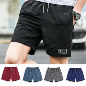 Herren Freizeit Strand Shorts Sommer Fitness Sport Training Bademode kurze Hose - Bild 1 von 5