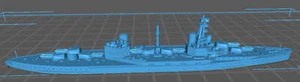 HMS Agincourt - Royal Navy - Wargaming - Eje y Aliados - Miniatura Naval - Imagen 1 de 4