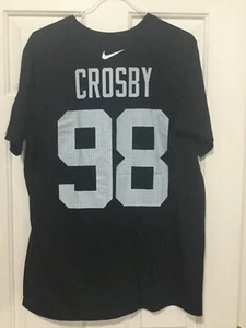 Las Vegas Raiders / Maxx Crosby / Nike / T-Shirt Trikot / Schwarz / Größe L / NEU - Bild 1 von 12
