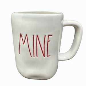 Tazza Rae Dunn San Valentino MINA grande tazza caffè ceramica magenta fattoria rossa regalo - Foto 1 di 7