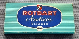 Vintage Old German set of Rotbart razor blades Very Rare - Picture 1 of 14