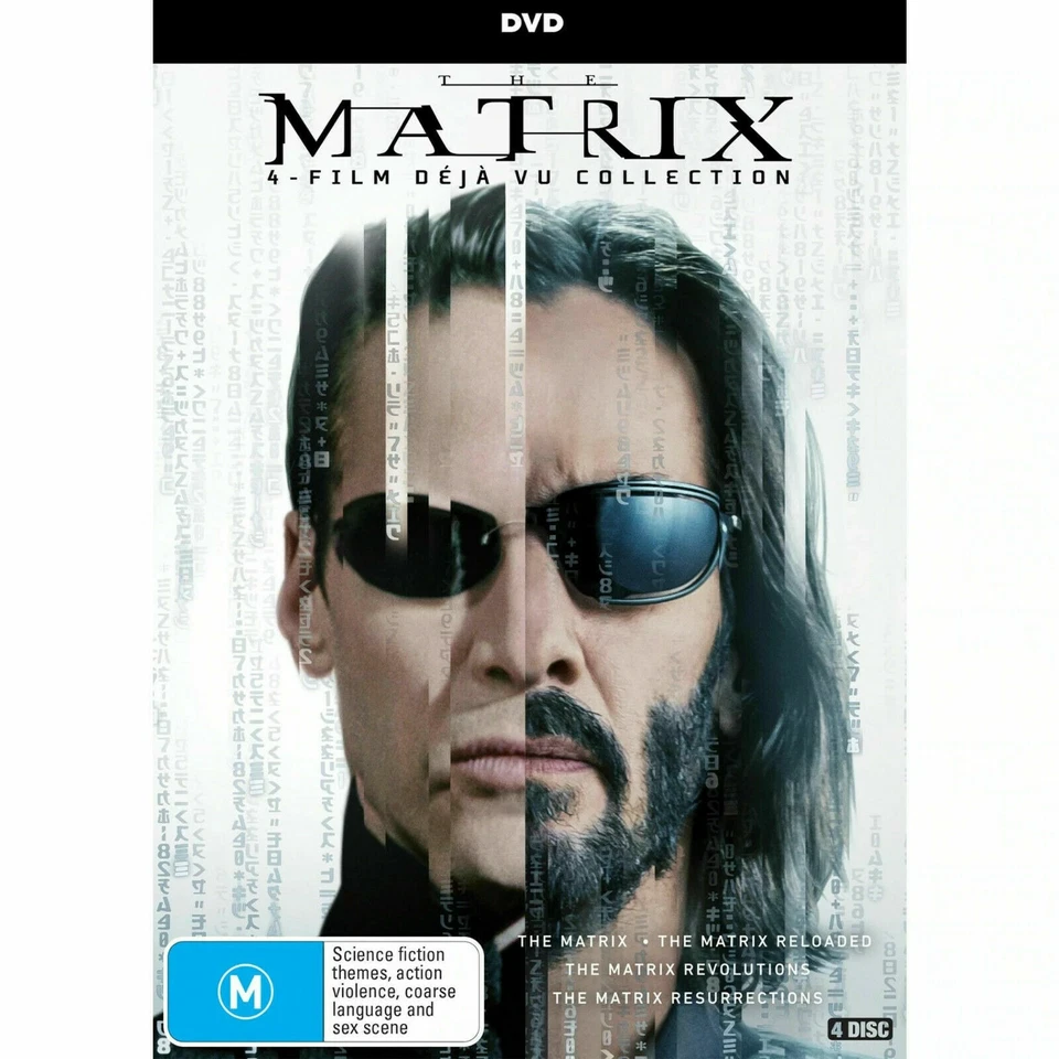 The Matrix 4-Film Deja Vu Collection DVD : NEW - Image 1 of 1