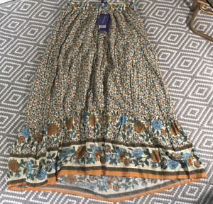 Seraphine Boho Maternity Skirt New with Tags Size 6 Delaney W060083