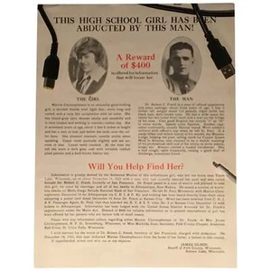 James Olson / This High School Girl Has Been Abducted by This Man 1st ed 1923 - Imagen 1 de 2