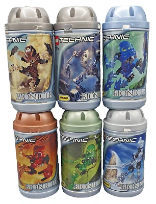 ✔️LEGO Bionicle Toa Mata set 6 pezzi 8531 8532 8533 8534 8535 8536 + scatola originale + istruzioni - Immagine 1 di 4