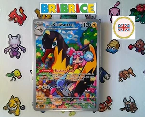 Carte pokemon Iono's Kilowattrel Fulgulairo de Mashynn JTG 163/159 EN - Foto 1 di 3