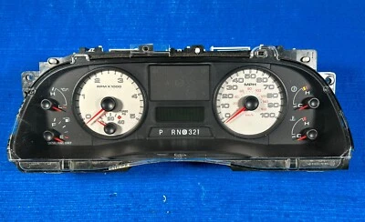2006 - 2007 FORD F250 350 6.0L DIESEL INSTRUMENT GAUGE CLUSTER SPEEDOMETER 79K - Image 1 of 4