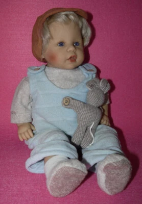 Süsse Zapf Creation Puppe Colette 2001 RA 16 PL 44 cm Sammlerpuppe - Bild 1 von 4