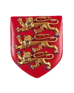 Three Lions Shield Fridge Magnet Handcrafted In Resin W/A TLSMAG - Picture 1 of 2