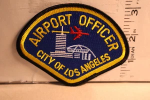 police patch  AIRPORT OFFICER CITY OF LOS ANGELES CALIFORNIA - Picture 1 of 1