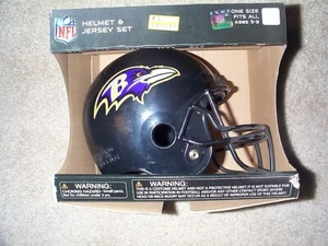 Baltimore Ravens NFL Uniform Helm Trikot Set Kostüm JUGEND KINDER JUNGEN (m-medium - Bild 1 von 8