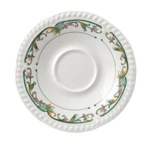 Churchill Sumatra Untertasse 15,2 cm/6". Kostenlose Lieferung Bestellungen über £15. - Bild 1 von 2