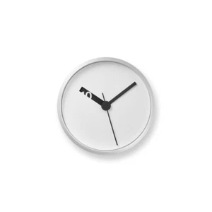 Lemnos Wall & Stand Clock RM24-07 WH White Analog Extra Normal Clock Japan - Picture 1 of 8