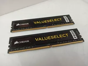 Corsair Value Select 8GB 2x4GB 2400MHz DDR4-2400 PC4-19200 RAM CMV4GX4M1A2400C16 - Picture 1 of 2