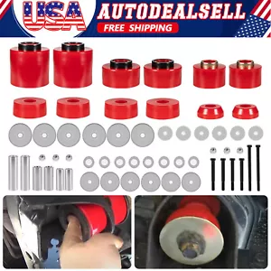For 1980-1998 Ford Suspension 4.4123R Polyurethane Body Cab Mount Bushing Kit - Bild 1 von 14