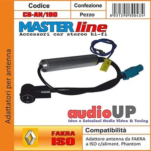 Adaptador de Antena Fakra Iso Suministro Phantom Renault Clio 2013 IN Entonces - Imagen 1 de 1