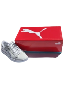 Zapatilla deportiva para mujer PUMA Vikky V2 de cuero blanco talla 7,5 y talla 8 - Imagen 1 de 12