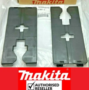 2x Placa de cubierta de sierra Makita genuina 4340FCT BJV140 BJV180 4340CT 4340FCT 4341CT - Imagen 1 de 4