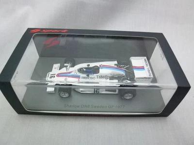 Spark 1:43 F1 Shadow DN8 #16 Jackie Oliver Sweden GP 1977 S2758 Diecast Model - Image 1 of 4