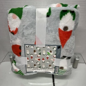  Wichtel Überwurf Decke Weihnachtsdecke warm Plüsch Überwurf (50"x60") Wichtelfamilie - Bild 1 von 4