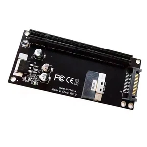 SFF-8654 8i to PCIe 4.0 x16 Extension Card Graphics Card Adapter Extension Card - Zdjęcie 1 z 9