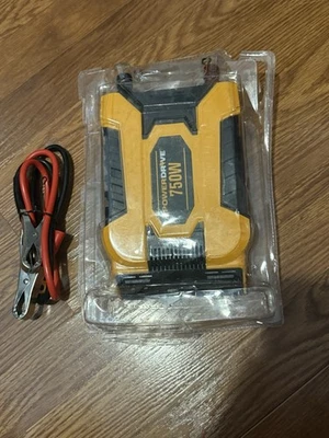NEW Open Box PowerDrive PD750 Power Inverter 750w Continuous (1500 watts surge) - Image 1 of 4