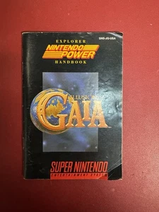 Illusion of Gaia - Explorer Handbook Manual Only (Super Nintendo SNES) Authentic - Picture 1 of 2