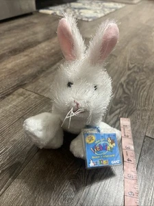 Webkinz Lil'Kinz Rabbit (con código sellado sin usar) 2006 HS078 NUEVO CON ETIQUETAS - Imagen 1 de 5
